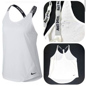 nike dry fit cross back tank top
